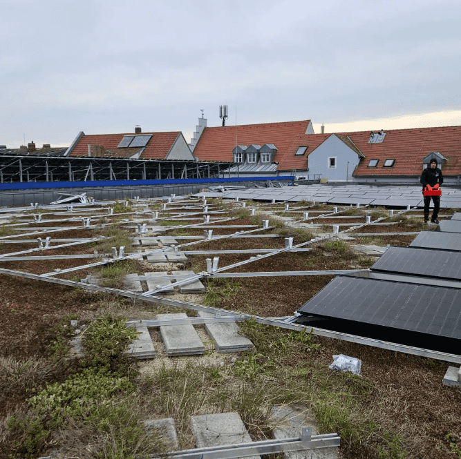Photovoltaik Montage und Demontage: pv unterkonstruktion